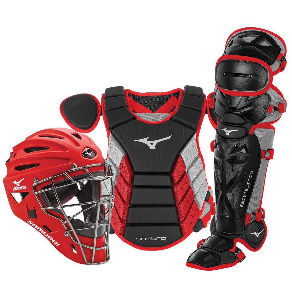 Catchers Gear Mizuno Samurai Adult 16" Boxed Hombre Negras/Rojas Outlet GIKW-12758